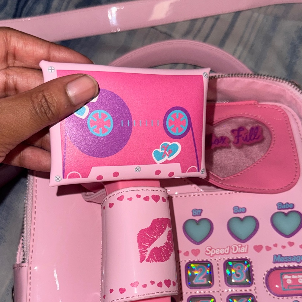 Dolls Kill Pink Phone Crossbody Bag - Picture 7 of 8